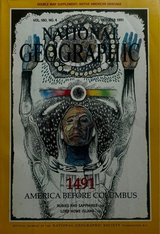 Revistas National Grographic, de 1991, en Inglès