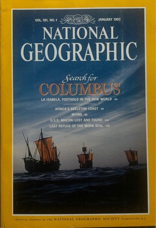 Revistas National Grographic, de 1991, en Inglès