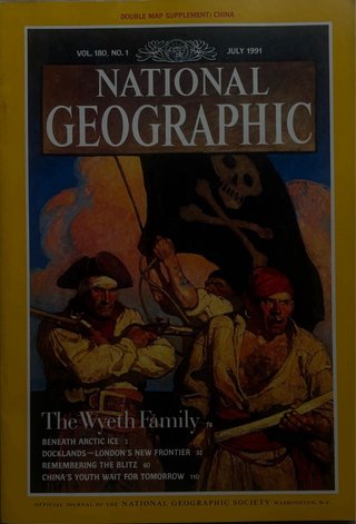 Revistas National Grographic, de 1991, en Inglès