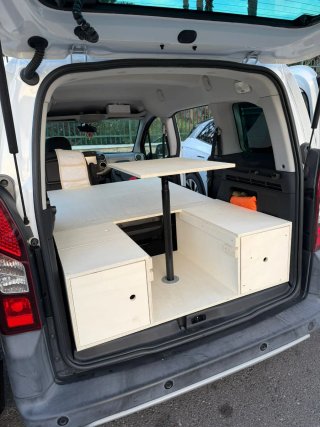 Kit Camper para Rifter, Berlingo, Partner, Kangoo