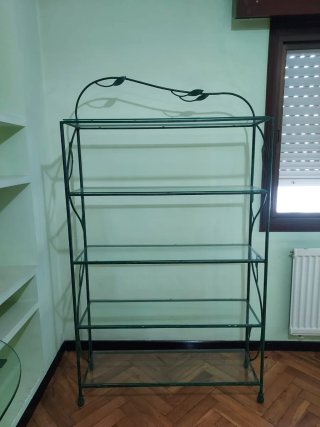 Estantería de Forja con Hojas