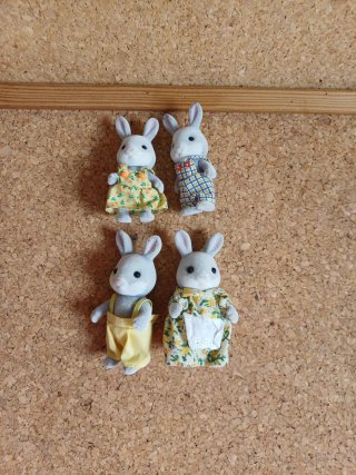 Conjunto Sylvanian Família Vintage