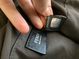 Borsa Fendi Monogram Nero