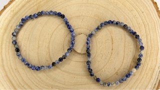 Pulsera Sodalita Natural 4mm