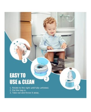 Orinal Portátil/WC Infantil Plegable NUEVO