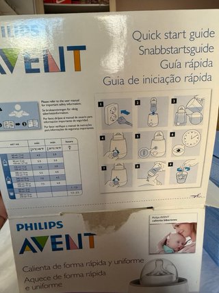 Calienta biberones Philips Avent