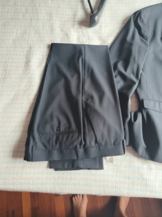 Traje azul
