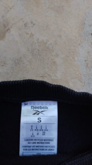 Sudadera crop top Reebok mujer Talla S