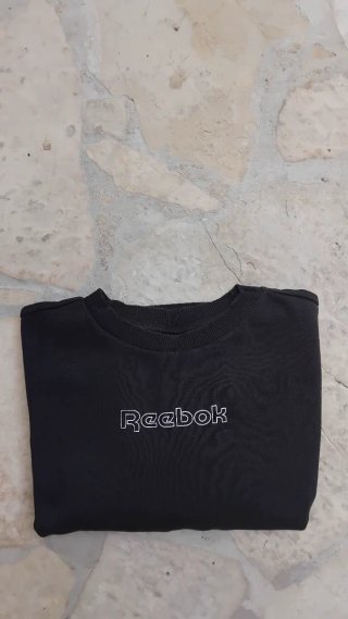 Sudadera crop top Reebok mujer Talla S