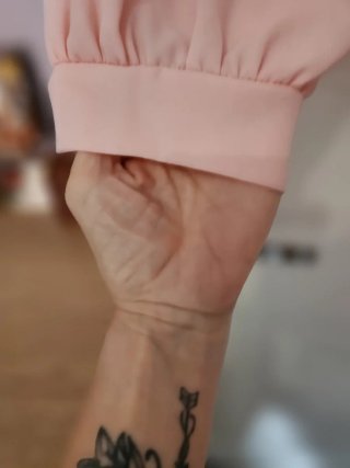 Blusa Cayro Rosa Manga Larga