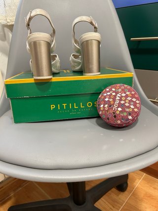 Sandalias Pitillos,solo se han usado para una boda