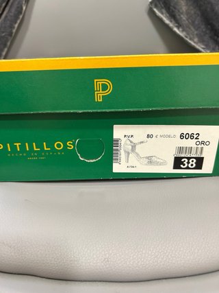 Sandalias Pitillos,solo se han usado para una boda