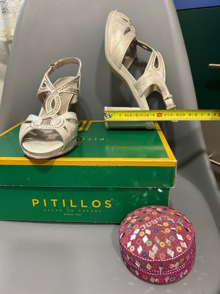 Sandalias Pitillos,solo se han usado para una boda