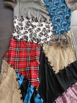 Disfraz de Halloween Estilo Patchwork