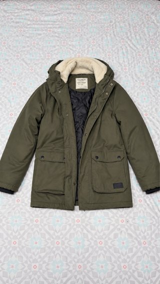 Parka H&M Verde Talla L (Adulto)