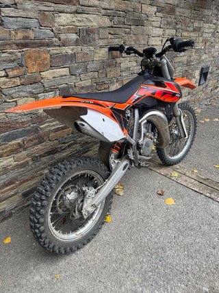 KTM 85 2T enduro Naranja/Blanco