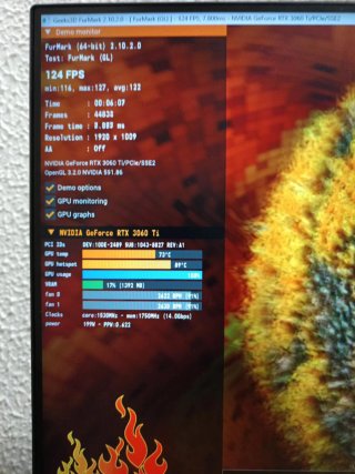 Tarjeta gráfica ASUS GeForce RTX 3060ti, 3 ven