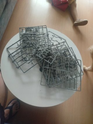 Muñecos Warhammer en matriz