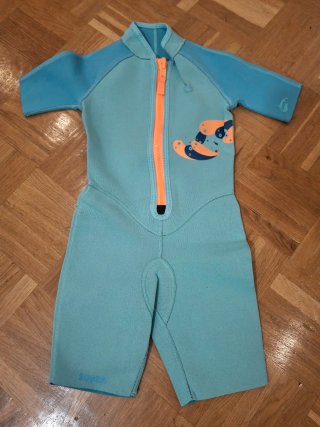 Neopreno Niños Shorty 2mm Turquesa Decathlon