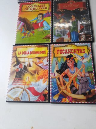 Lote de 6 Películas Infantiles en DVD