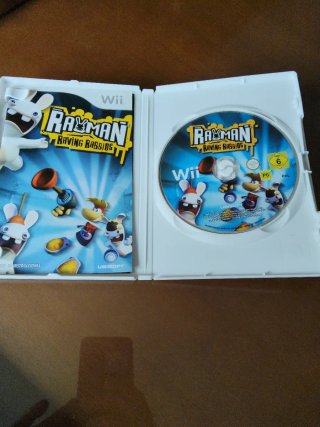 Wii Rayman Raving Rabbids Juego