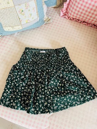 Falda Verde Zara Talla 11-12
