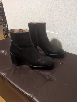 Botines Hispanitas Negros Talla 38
