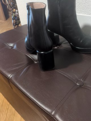 Botines Hispanitas Negros Talla 38