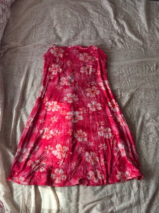 Vestido Hawaiano Floral Talla Única