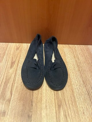 Mocasines negros clásicos talla 38