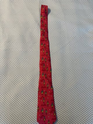 Corbata Hermès Roja