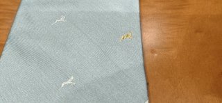 CORBATA PAUL & SHARK SEDA NATURAL, CELESTE PÁLIDO.
