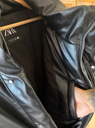 Chaquetón Zara Negro