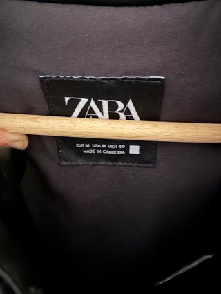 Chaquetón Zara Negro