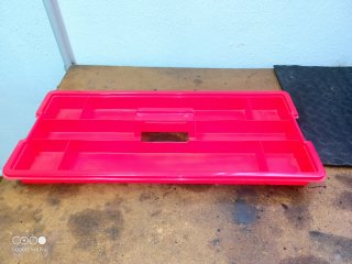 Bandeja Organizadora de Herramientas Roja