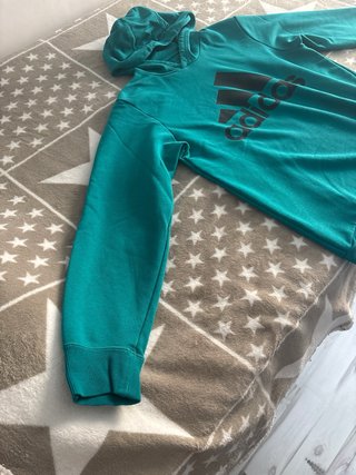 Sudadera Adidas Verde Azulado