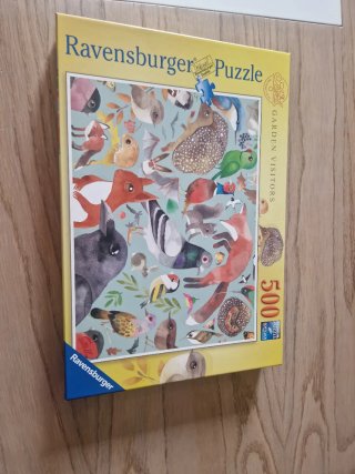 Puzzle Ravensburger 500 piezas Garden Visitors