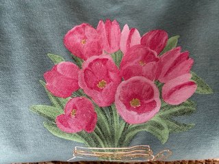 Sudadera Sfera flores jarra 11-12 años