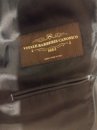 Americana de hombre azul