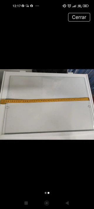 Baldas de cristal para nevera Haier