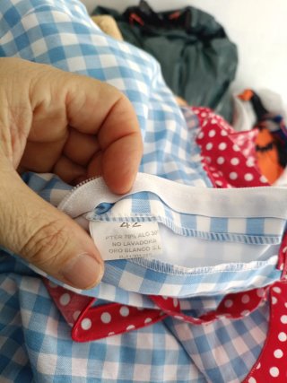 Traje de flamenca volantes