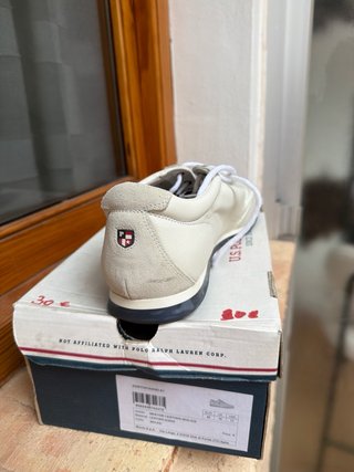 Zapatillas U.S. Polo Assn. Blancas Talla 45
