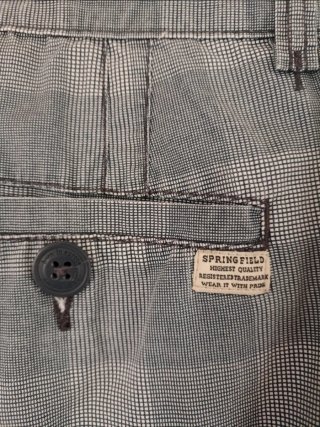 Bermudas Springfield Gris Talla M