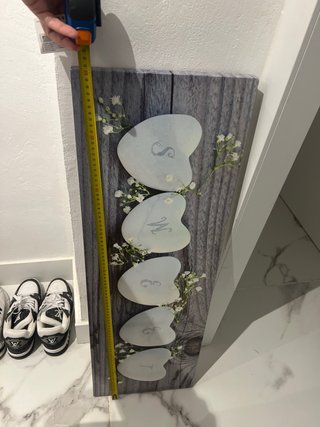 Cuadro Decorativo con Corazones