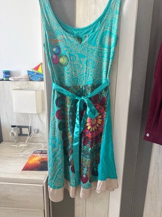 Vestido Desigual Multicolor Talla Única