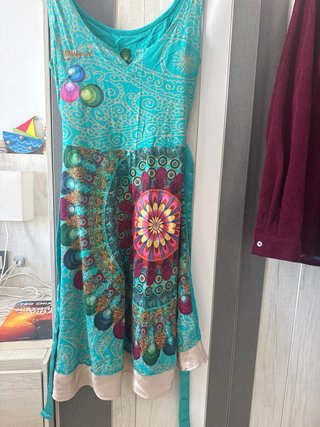 Vestido Desigual Multicolor Talla Única