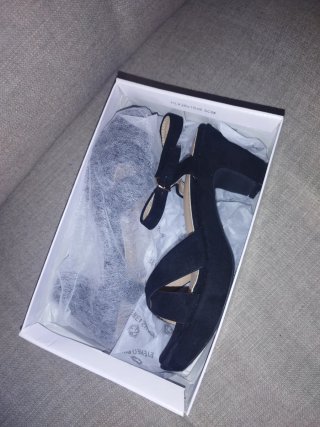 Tacones De Fiesta negras talla 36