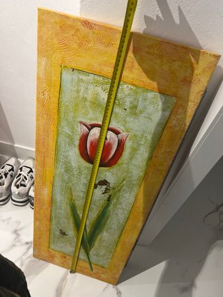 Cuadro decorativo de flor