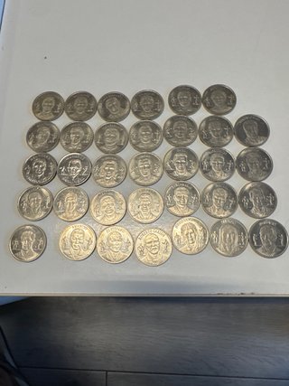 Colección Monedas Real Madrid 1902-2000