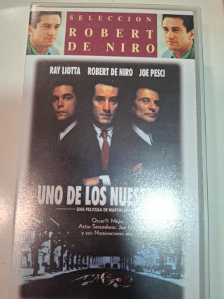 VHS Uno de los Nuestros (Robert De Niro)